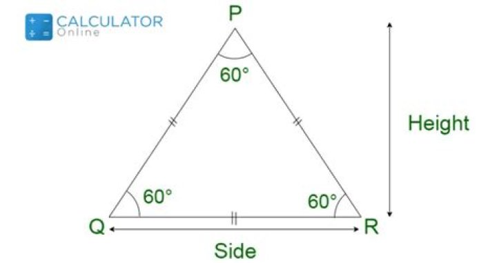 Equilateral Triangle Calculator