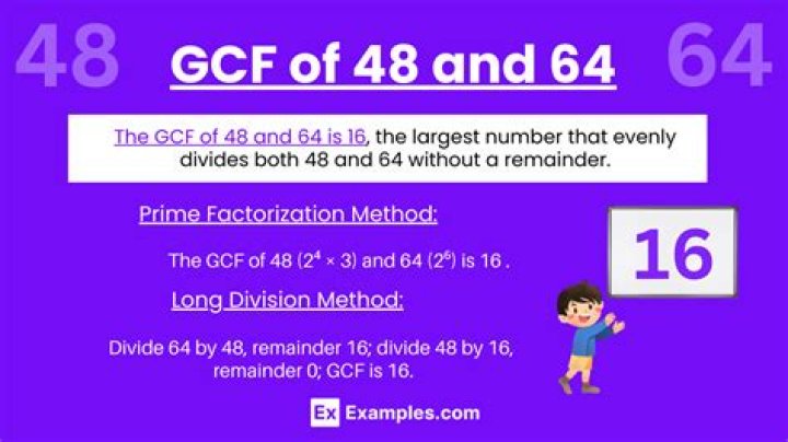 GCF of 999 and 64