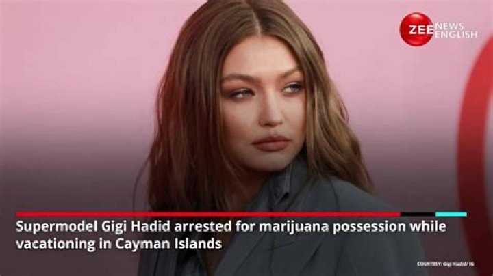 Gigi Hadid Mugshot: Is Gigi Hadid Arrested For Cocaine Or Cannabis?